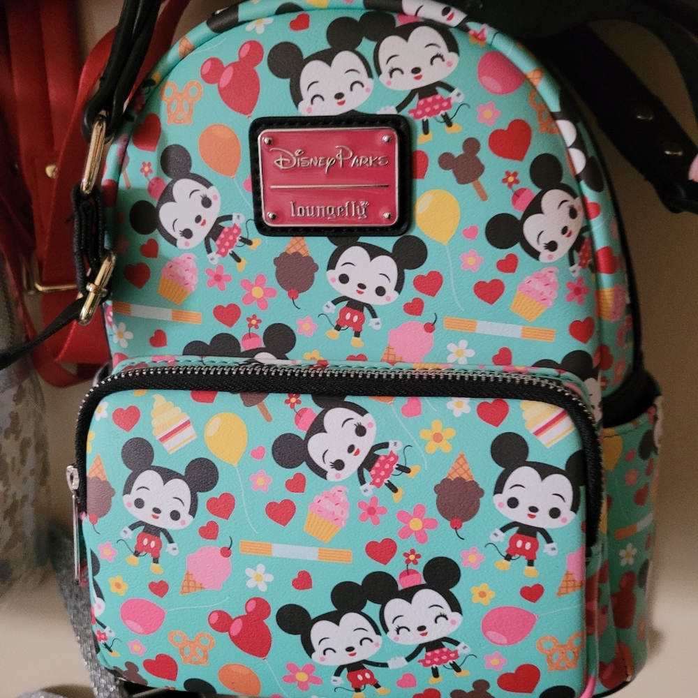 Mickey and Minnie snacks loungefly